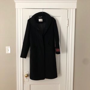 Aritzia cocoon coat long